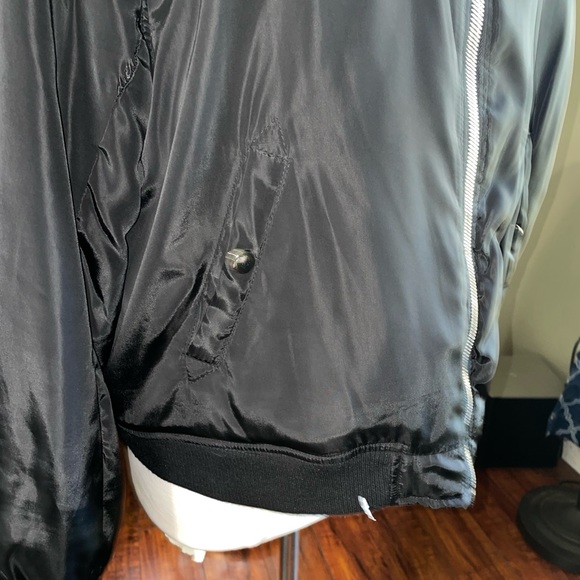 Plus Size Bomber Jacket - Picture 5 of 8